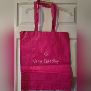 Vera Bradley Fuchsia Tote Bag Reusable